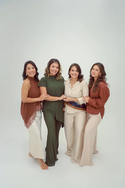 As quatro mulheres à frente do Movimento Betel lado a lado